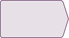 Pie Chart Purple Callout Arrow