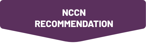 NCCN recommendation